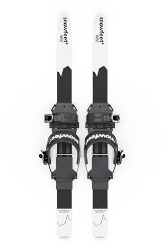 Snowfeet Nordic | Skis de fond | 90 cm (fixations pour chaussures d'hiver)