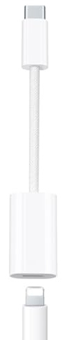 for USB C to Lightning Audio Adapter, Provide Three Key Functions—Charging, Data and Audio for Type-C Apple Devices (iOS 15+) and Android 10+ Phones with USB-C, Not for Apple Pencil gen