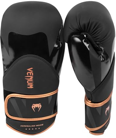 Venum Challenger 4.0 Gants de Boxe - Noir/Bronze - 14 Oz