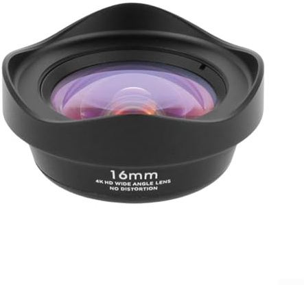Cattura la bellezza della natura con un obiettivo grandangolare leggero ed efficiente per fotocamera del telefono cellulare a 16 mm