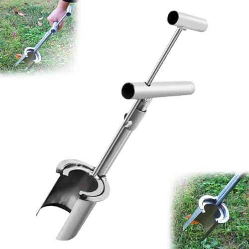 Fioriera per bulbi da giardino, strumento per piantare bulbi di fiori | Strumento di perforazione per trapianto di alberi da frutto in acciaio inossidabile | Accessori da giardino per tulipani,