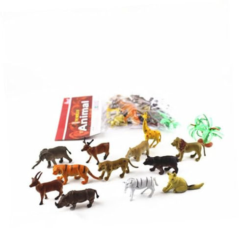 KONTONTY 36stücke Realistische Dinosaurier Tier Spielzeug Kunststoff Simulation Figur Set Für Junge Mädchen Party Favors Geschenke