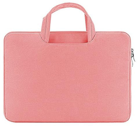 13-inch Laptop Bag Handbag Padded Sleeve Case Portable Computer Bag,Compatible with 13.1 13.3 13.6 13.9 Apple iPad/MacBook, Asus Dell HP Microsoft Notebook Chromebook Ultrabook (Pink, 13)