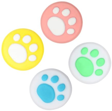 SHINEOFI 1 Juego Tapones de Repuesto para Joystick Compatible con Switch Juego para de Pulgar la Precisión y Reduce la