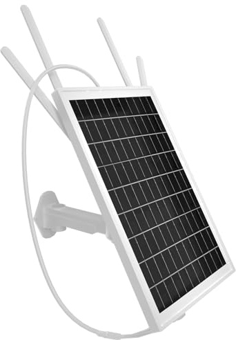 LASTCOW Amplificatore di segnale WiFi a batteria solare per esterni, Internet 2.4G WiFi Extender Booster a lungo raggio fino a 300 piedi, Ripetetore WiFi solare per giardino, fattoria e ranch