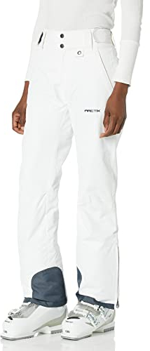 Arctix Pantalones de Nieve para Mujer, Color Blanco, Talla M