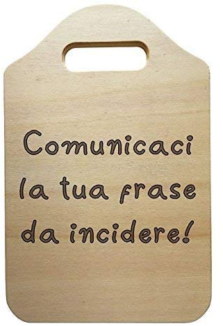 Tagliere decorativo in legno personalizzato con frase Idea regalo compleanno festa della mamma per la zia o per la migliore amica Bomboniera matrimonio