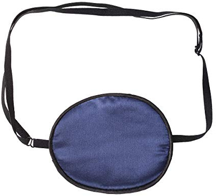 Supvox Elastische Seide Augenklappe Für Erwachsene Weiche Augenmaske Mit Komfortablem Sitz Zur Entspannung Und Amblyopie Unterstützung 9.5X7.5Cm