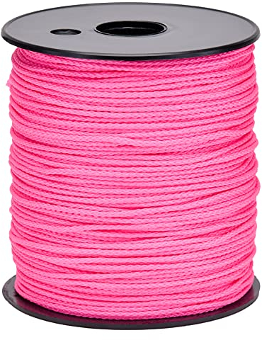 Geflochtenes Seil Polypropylen PP Rosa Ø 2 mm 200 m
