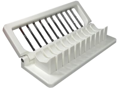 Curry Master Currywurstschneider manuell – Wurstschneider für perfekte Currywurst & Bratwurst | Ultrascharfe Edelstahl-Klingen & Einfache Reinigung | Küchenhelfer & Grillzubehör für Männer & Frauen