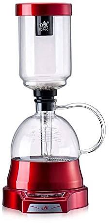 HWSY Fully automatic brewing coffee grinder Japanese Style Electric Siphon Coffee Maker Cups Vacuum Coffee Machine Brewer Drip Tea Siphon Glass Pot Filter Espresso Maker Coffee spice grinder juic