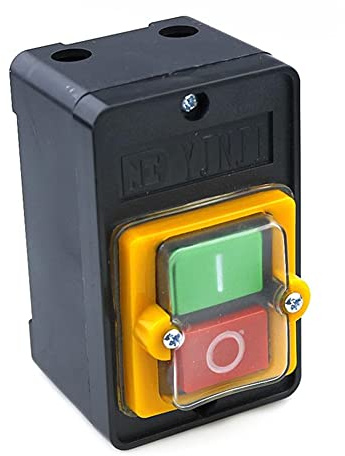 Ersatzteile Ein Wasserdichter Druckschalter 10A 250V 380V Wasserdichter Druckschalter for Schneidemaschine Tischbohrmaschine Schalter elektronischer Starter