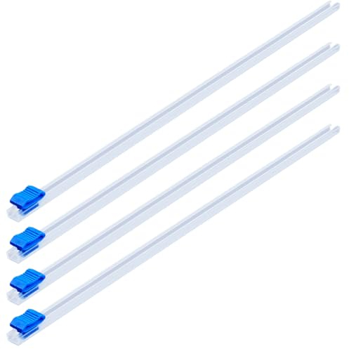 craspire 12-Zoll-Schiebeschneider Für Plastikfolien Selbstklebender Wiederverwendbarer Frischhaltefolienspender Schiebeschneider Ersatz Zwei-Wege-Schiebeschneider Für Lebensmittelverpackungen
