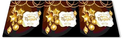 EHOMERY Mauspad Klein Mousepad Kissen Weihnachten Mauspad Aesthetic Maus Mit Pad Set Für Die Schreibtischdekoration - 1 Pack [30x80 cm]