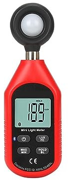 Mesureurs de lumière Mini Environmental BT Series Illuminomètre Lux Meter Équipement De Test Environnemental Illuminomètre Portable Photomètre