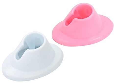 Healeved Soporte de Esmaltes de Uñas de Silicona 4piezas para Manicura Diy, Duradero y Práctico para Exhibir y Organizar Botellas de Esmalte