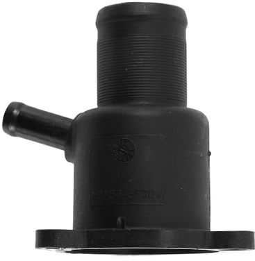 A ABSOPRO Boîtier De Thermostat Pour Citroen Clio II 1.4 16V 2000-2008 1 Pc | Matériau Plastique, Couleur Noir, OE 7700101179, Pour Citroen Clio II 1.6, Pour Citroen Laguna II 1.6, Régulation Auto Débit