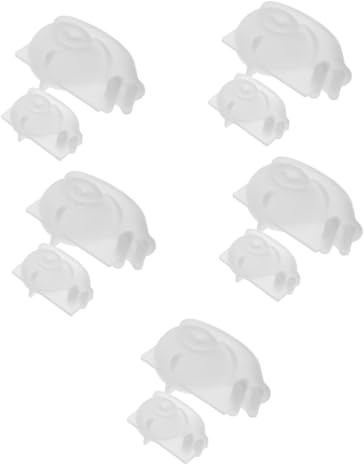SHINEOFI 10pièces Moulages Animaux Silicone Pour Moules à Escargot Reutilisables Pour Décorations Artisanales Et Figurines