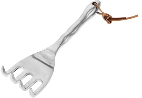 DIYEAH Rastrello Per Prati Mano Rastrello Da Giardino Piccolo Attrezzo Manuale Per Giardinaggio Robusto e Durevole