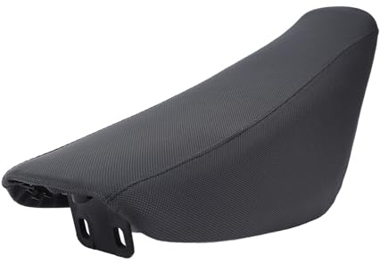 Sella Piatta Alta per Moto Cross, Fissaggio Stabile Comfort Migliorato Sedile Alto in Schiuma Piatta per Moto Traspirante per XR50 Pit Dirt Bike (BLACK)