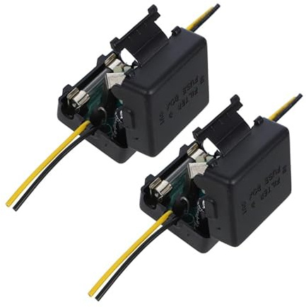 Garneck Lot De 2 Filtres De Puissance Universels 12v pour Voiture Filtre Anti-Bruit Stéréo Réducteur De Bruit pour Autoradio Et Amplificateur Suppresseur De Parasites Audio Auto