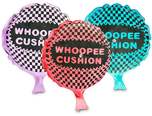 Un coussin peteur autogonflant - Couleur aléatoire - Farce et attrape - prout petteur whopee cushion