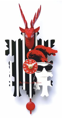 Trenkle Kuckulino Schwarzwalduhr mit Quarzwerk und Kuckuckruf TU 3006 PQ