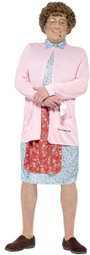 Mrs Brown Padded Costume, Pink (M)
