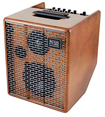 Acus One5T-Simon-W - 2-Kanal Akustikgitarrenverstärker, 40W, 5 Einheit, Batteriebetrieb möglich (Nicht im Lieferumfang enthalten)