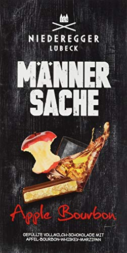 Niederegger Männersache Marzipantafel Apple Bourbon, 110 g