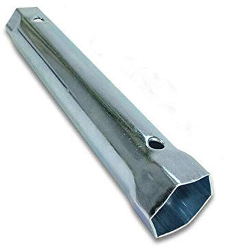 Tubular Box Spanner, Metric Box Wrench Torque Bar Socket 23.6mm Extra Long Fitting