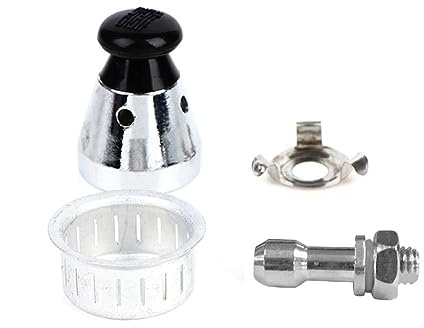 Reemplazo de plástico de metal universal 80kPa para válvula de olla a presión de escape para válvula tapa de olla de aire para válvula olla a presión accesorios válvula