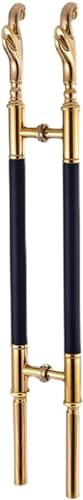 HACSYP Vordertürgriff, Edelstahl-Eingangs-Push-Pull-Bar, kommerzieller doppelseitiger Glastürgriff, Schiebedusch-Push-Tor-Griff, (Size : 160cm/63)