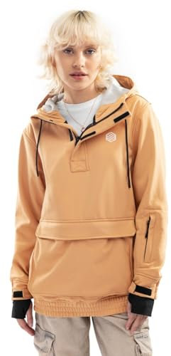 SIROKO - Jacke mit Kängurutasche für Damen W3-W Neuquén LF - XL - Gelb
