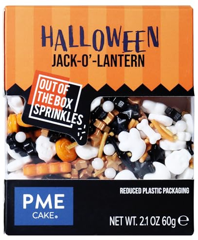 PME Out of the Box Halloween Sprinkles - Jack-o-Lantern (60g)