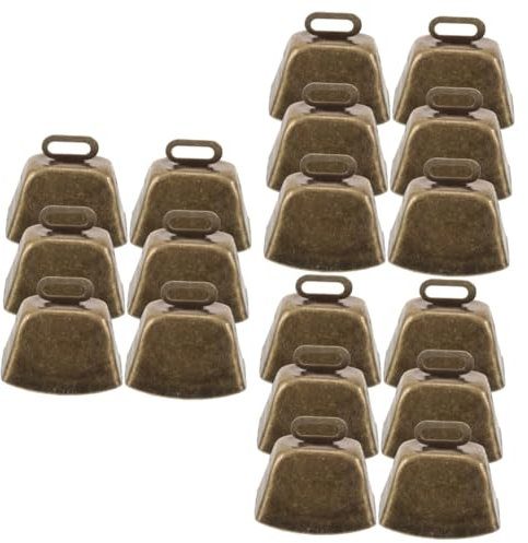 QUMIIRITY 3sets Vintage Glocken Musikalische Kuhglocken Für Hunde Rinder Schafe Vintage Weihnachtsschmuck 6 Stücke * 3