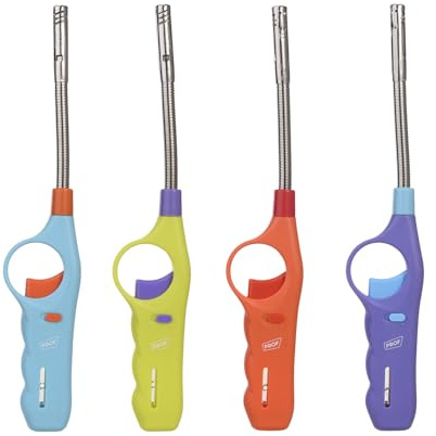Encendedor de Cocina con Gas Precargado y Cuello Flexible – Ideal para Velas, Estufas, BBQ y Camping (4)