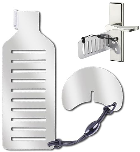 XINCHENG Hotel Door Lock Travel Safety, Stainless Steel Travel Safety Door Locks with Storage Bag, Portable Security Lock Without Drilling for Home, Hotel and Travel