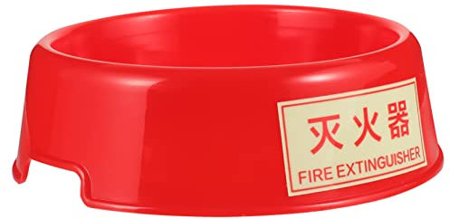 AUTSUPPL Soporte Luminoso para Extintor de 2-4 Kg Base Metálica Instalación para Coche Camión y Oficina Diseño Fluorescente Kit de Montaje Completo