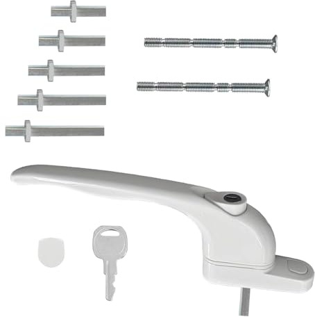 Lubarion uPVC Window Handle with Multi-Spindle Design – Durable and Secure Replacement for uPVC Windows, Easy to Install