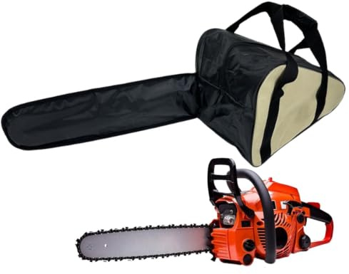 Borsa Per Motosega – Custodia Da 50cm In Tessuto Oxford Resistente | Per Motoseghe A Benzina | Manico Per Trasporto | Per Giardinaggio, Riparazioni Domestiche & Lavori Edili