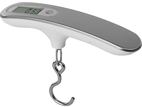 EMOS PT-506 EV020 Digitale Hängewaage/Kofferwaage/Fischwaage/Gepäckwaage/Reisewaage mit Zuwiegefunktion, Gurt, LCD-Bildschirm, max 50kg, Genauigkeit 10g, Batterien mitgeliefert