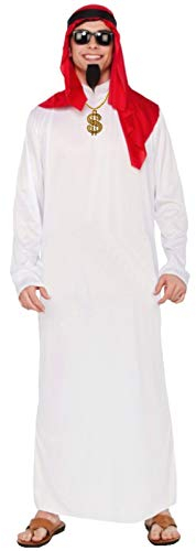 Kostüm Araber und Dollar Medaillon Größe XL Faschingskostüm Emir Ölscheich