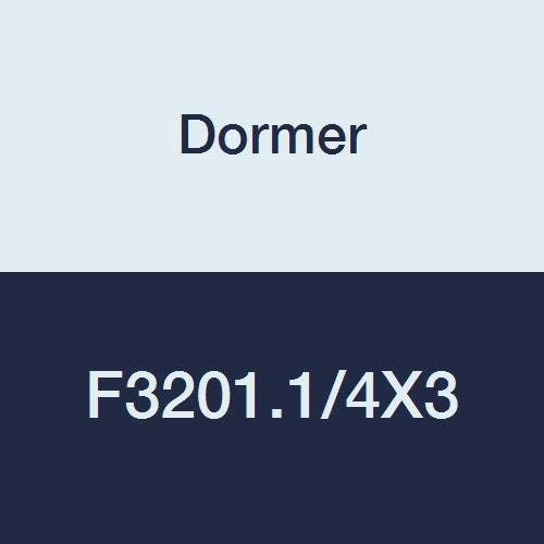 Dormer F3201.1/4X3 Series F320 HSS UNC Troquel ajustable, brillante, 1-1/4 -7 x 3 x 7/8