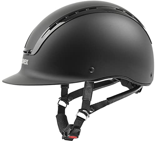 uvex suxxeed Active Horse Riding Helmet for Women & Men, Black, XXS-S - Adjustable & Excellent Ventilated Helmet