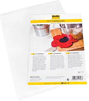 Vlieseline 272 Thermolam Näheinlage, Weiß, 90 cm x 1 m