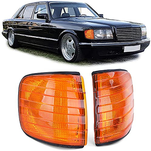 Tenzo-R Blinker Orange Paar Links Rechts für Mercedes S Klasse W126 79-91