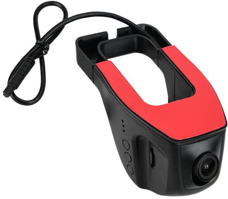 Videocamera per auto DVR, USB DVR Videoregistratore di guida GPS HD 1080P Dash Cam sul cruscotto Videocamere anteriori e posteriori per auto