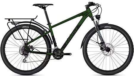 Ghost Kato EQ 27.5R Mountain Bike 2022 (M/44cm, Metallic Kaki/Black - Matt)