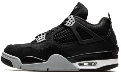 Air Jordan 4 Retro SE Black Canvas DH7138-006 Size 41